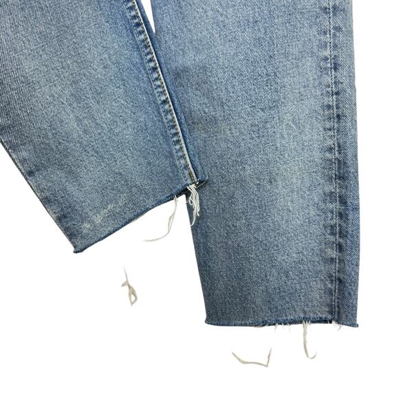 Boyish by HER NWT The Billy Taxi Driver High Rise Distressed Cotton Skinny Jeans - Picture 6 of 12